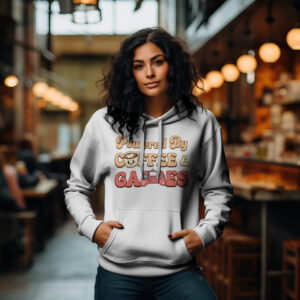 powered by coffee and games hoodie