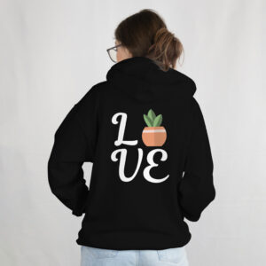 Plant love hoodie