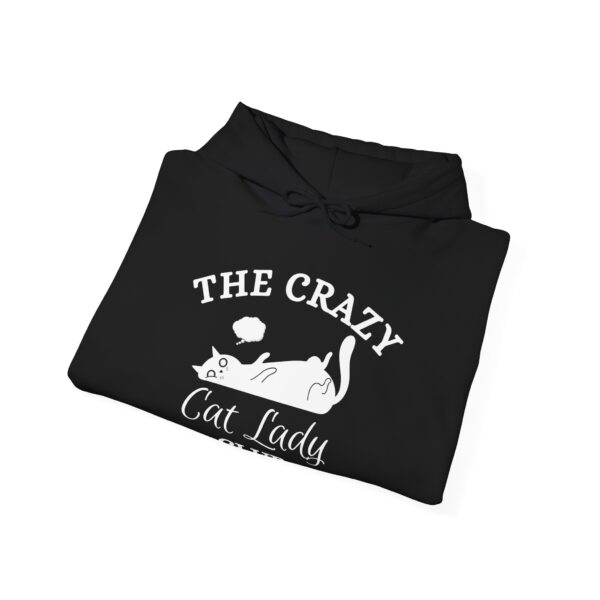 The Crazy Cat Lady Club Hoodie – Funny & Affordable Gift for Cat Lovers - Image 3